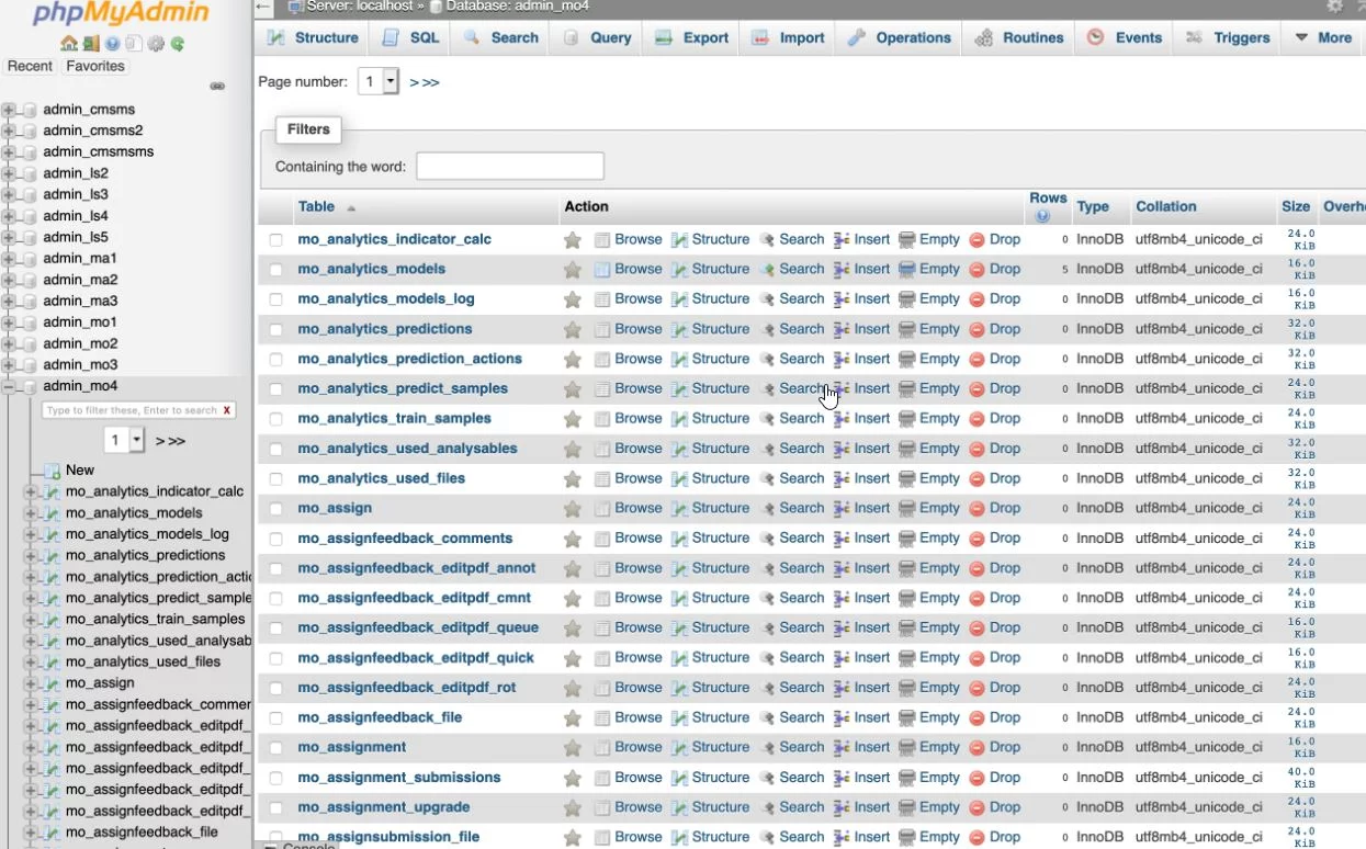 phpMyAdmin : Une alternative aux fonctions d'importation et d'exportation intégrées de WordPress phpMyAdmin