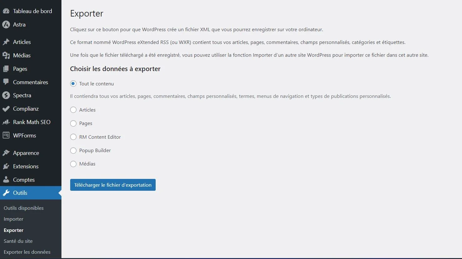wordpress-importer-exporter