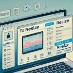 redimensionner vos images sur Mac